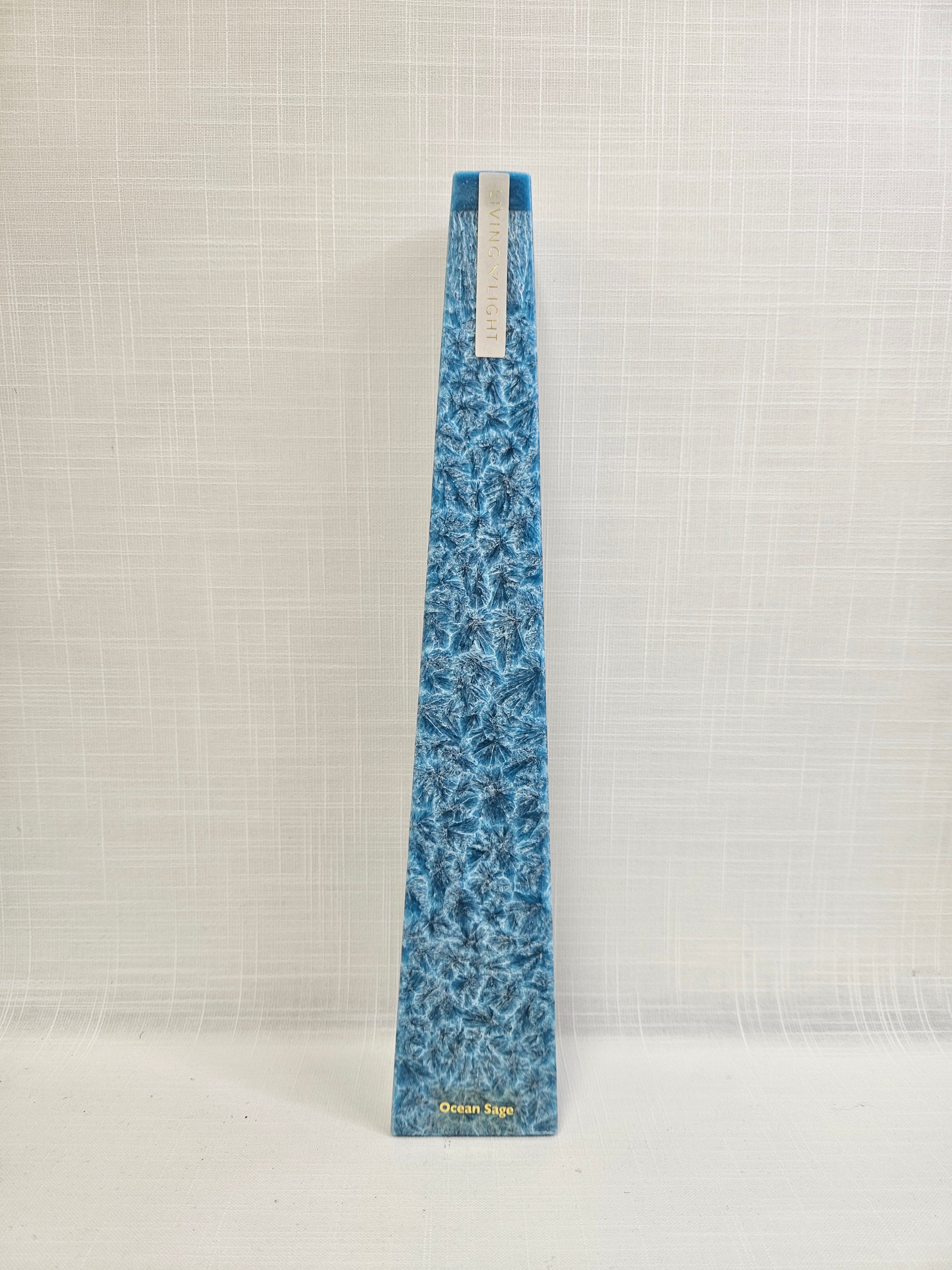 Ocean Sage Icicle Candle by Living Light.