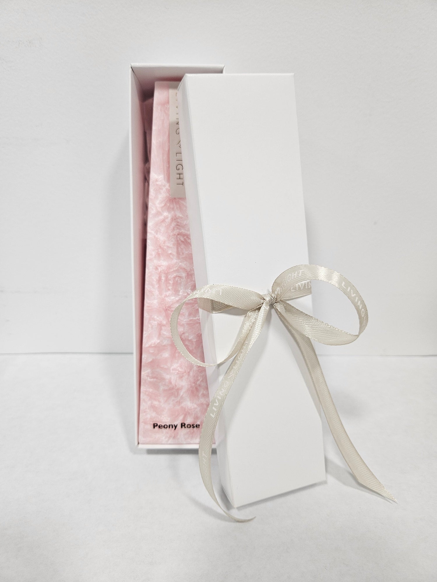 Add-On: Peony Rose Icicle Candle