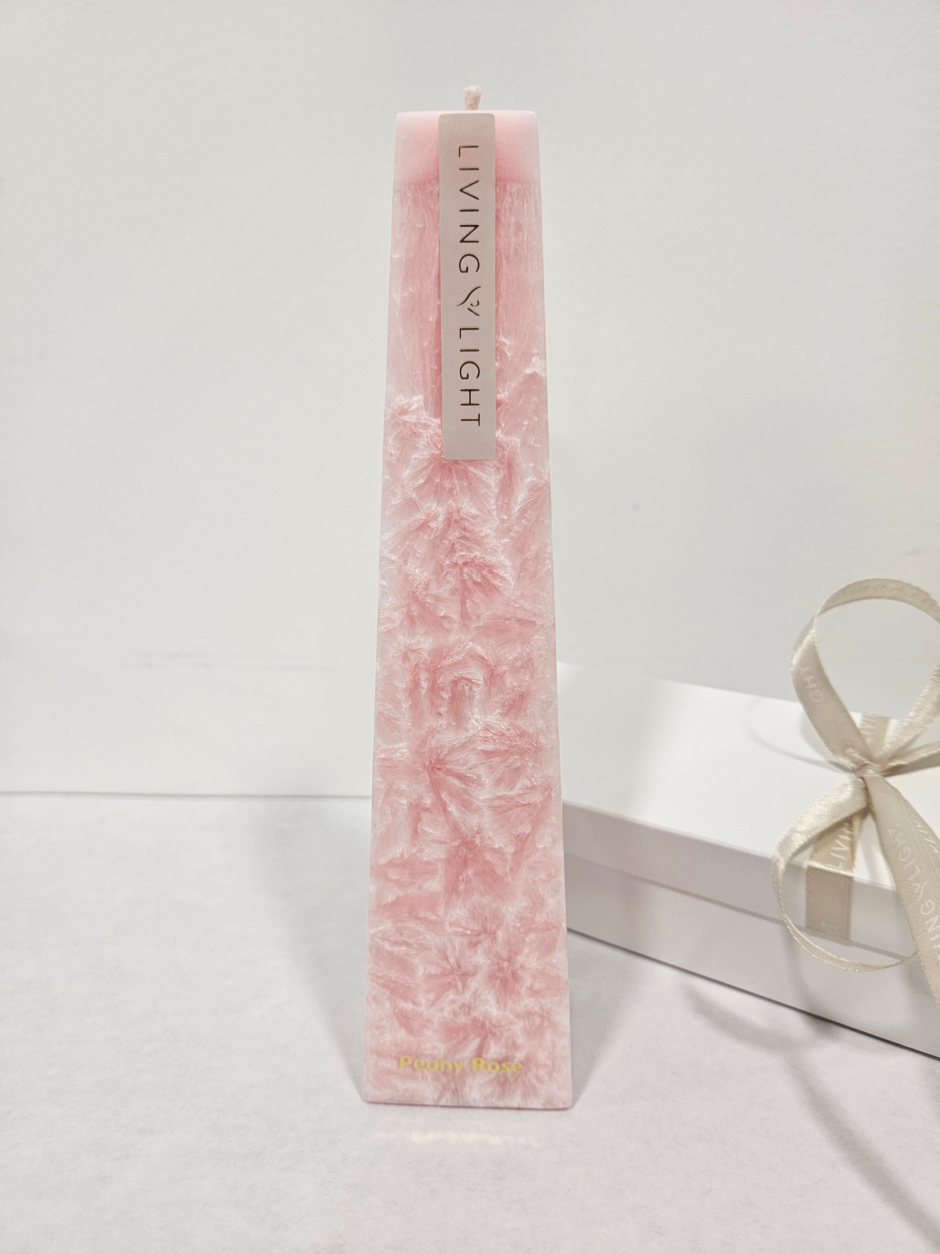 Add-On: Peony Rose Icicle Candle