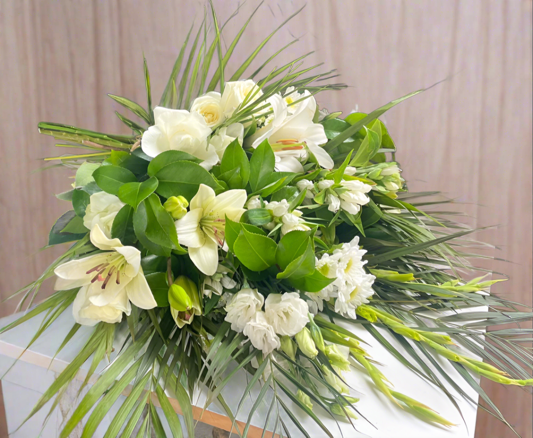 Casket/Funeral Sheaf – Nelson Flower Company