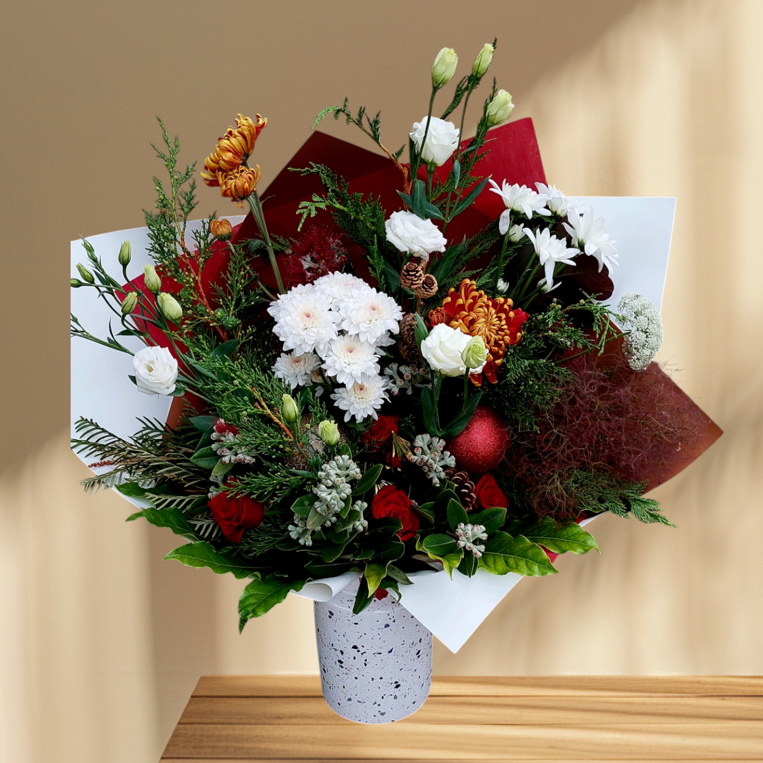 Christmas Bouquet by Kat&