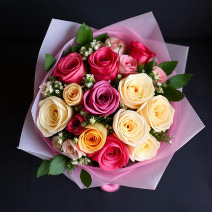 Mixed Rose Bouquet
