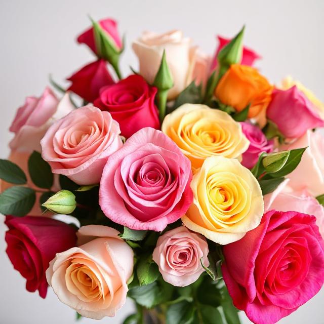 Mixed Rose Bouquet