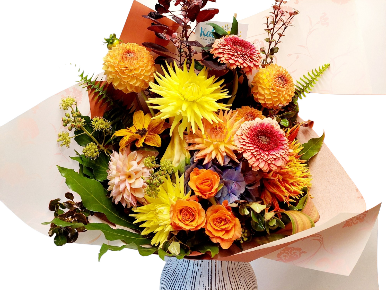 Seasonal Deluxe Bouquet - Florist Choice by Kat&